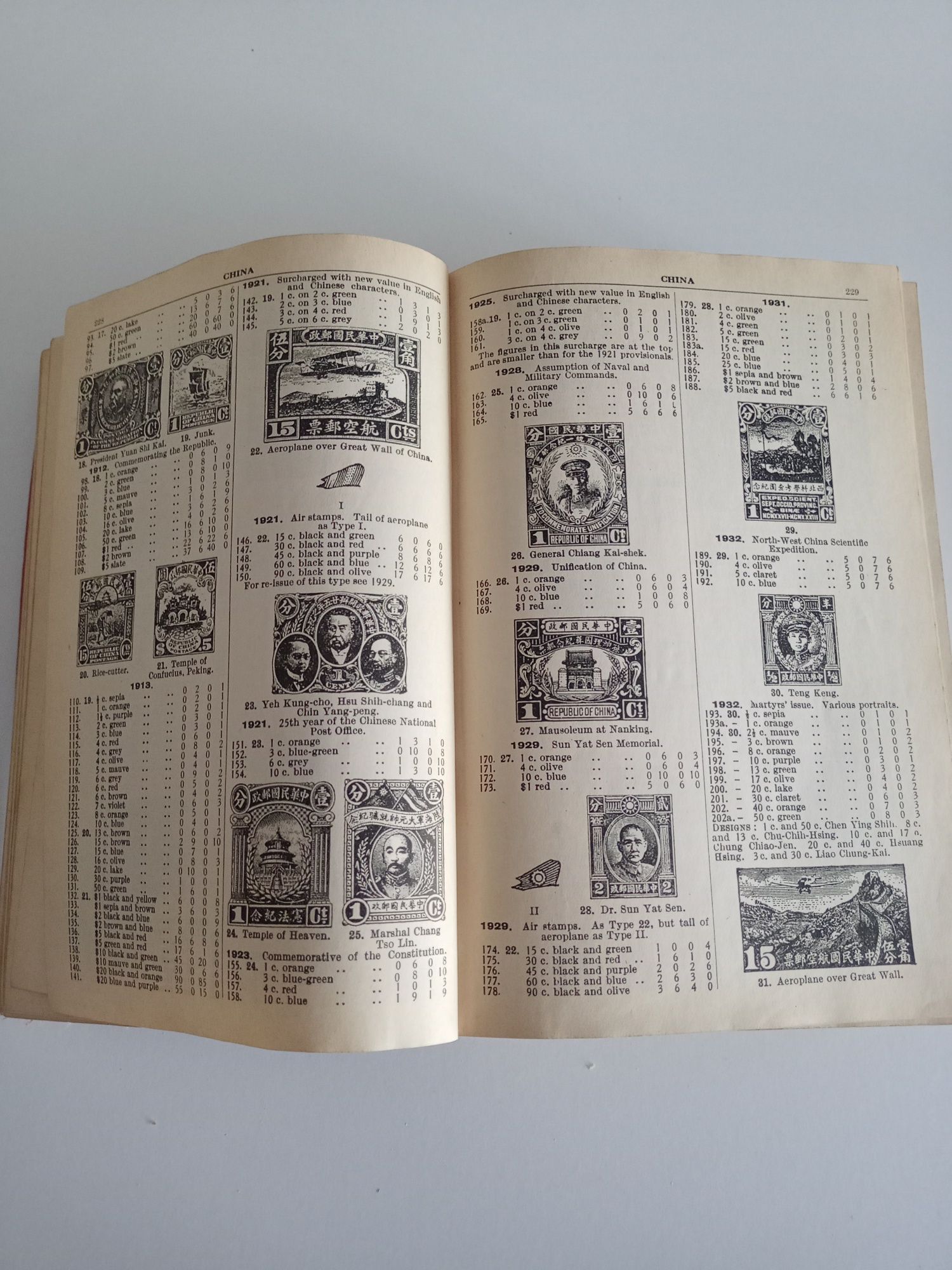 Katalog znaczków z 1940r.