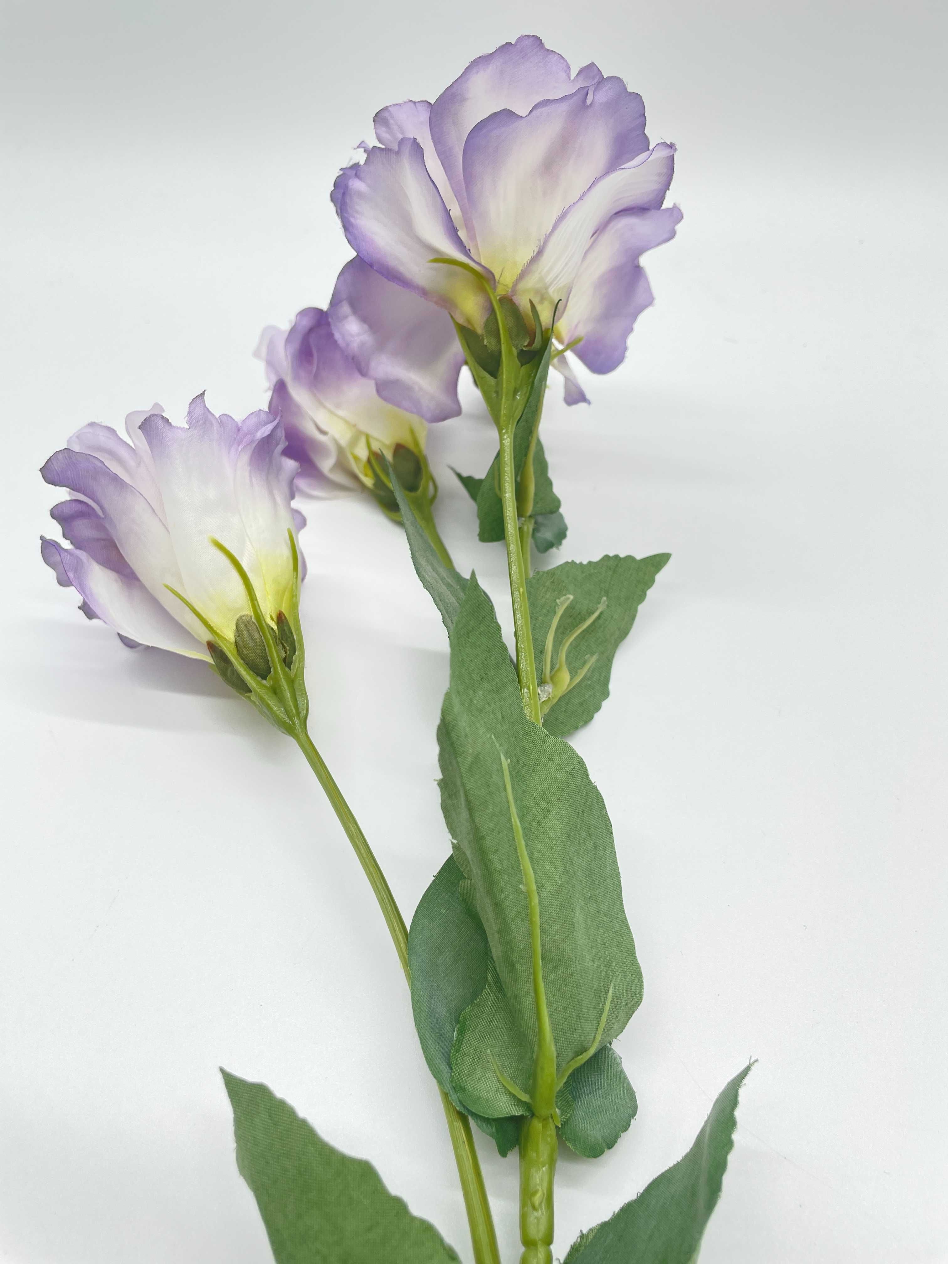 Jasno Fioletowa Eustoma Kwiat Wazon 68 cm