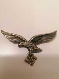 Rzadkość. Zabytkowy odznaka Luftwaffe z okresu II WOJNY