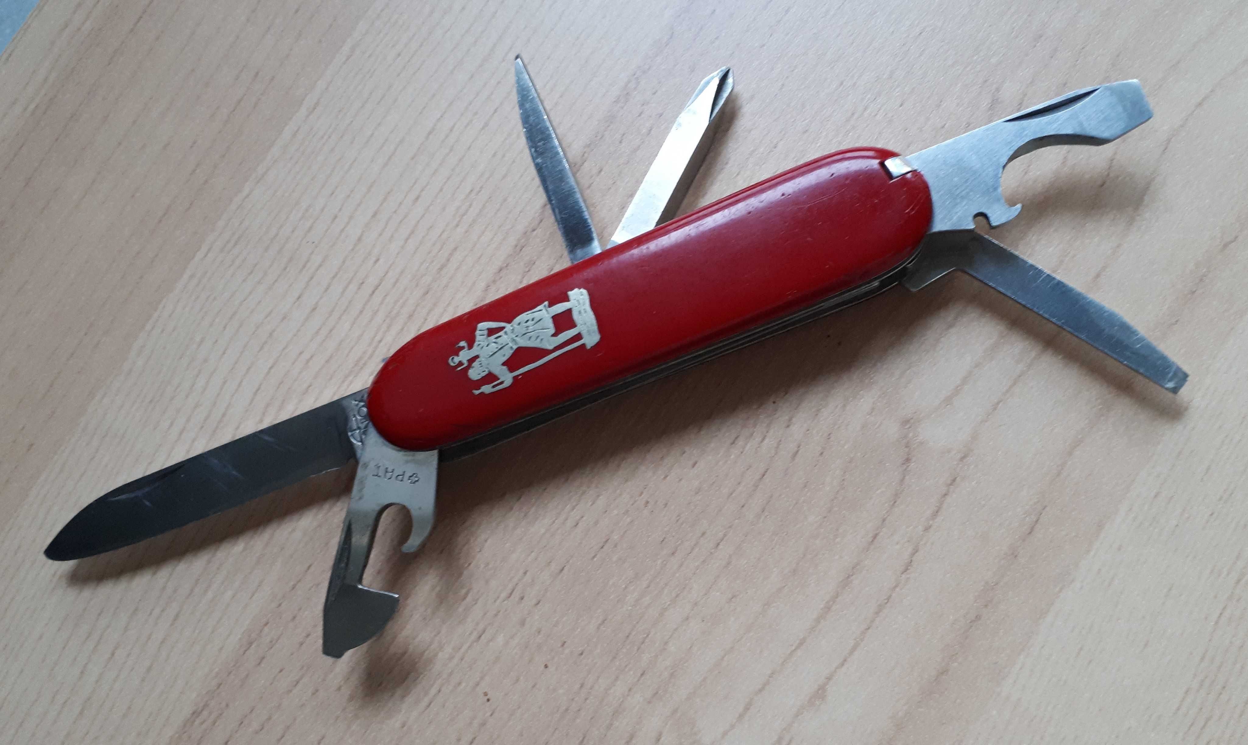 scyzoryk szwajcarski Victorinox Elinox św. Krzysztof oryginał vintage