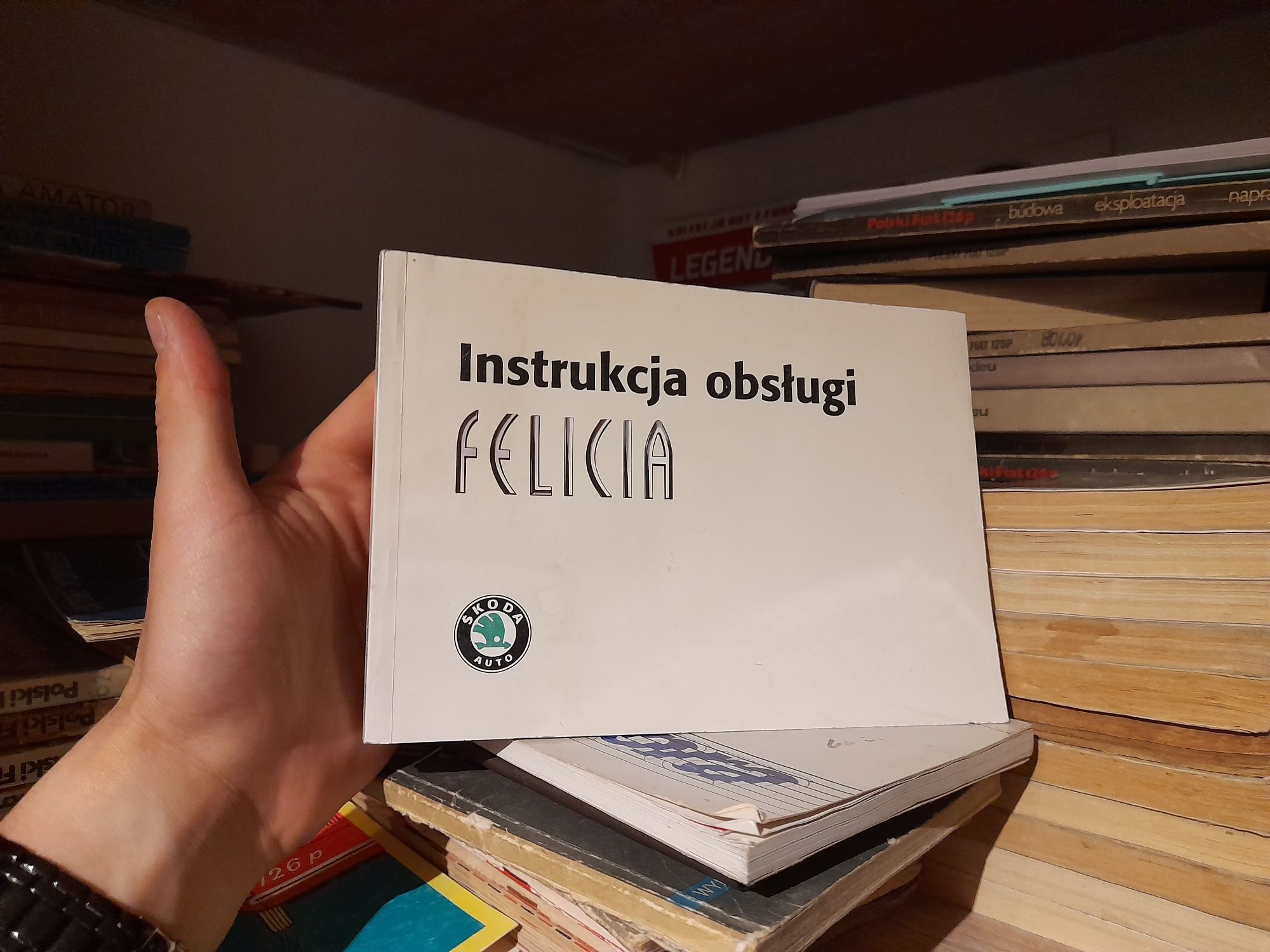 Ksiazka skoda Felicia Instrukcja obsługi katalog