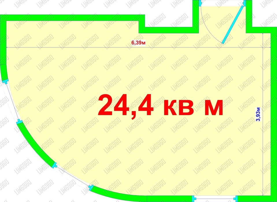 24/25/27/18 м2 кабінети з водою 4-й Л.Лук'яненка-Тимошенко/Оболонський