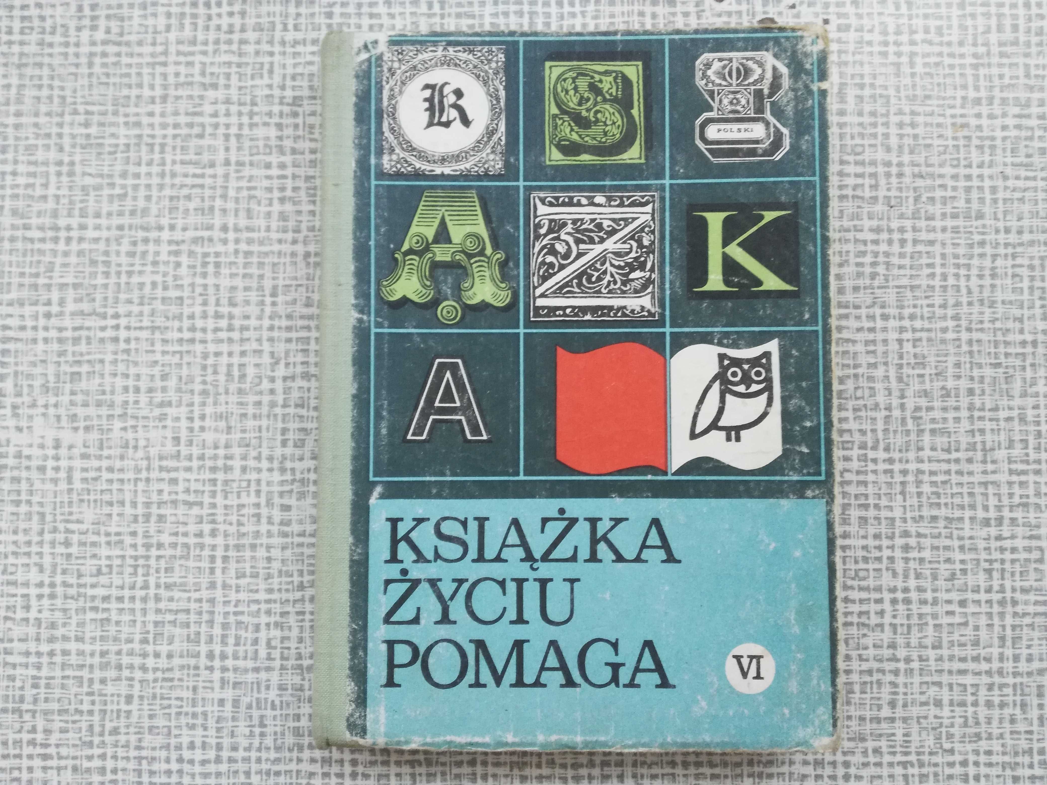 podręcznik szkolny do kl VI 1971 prl