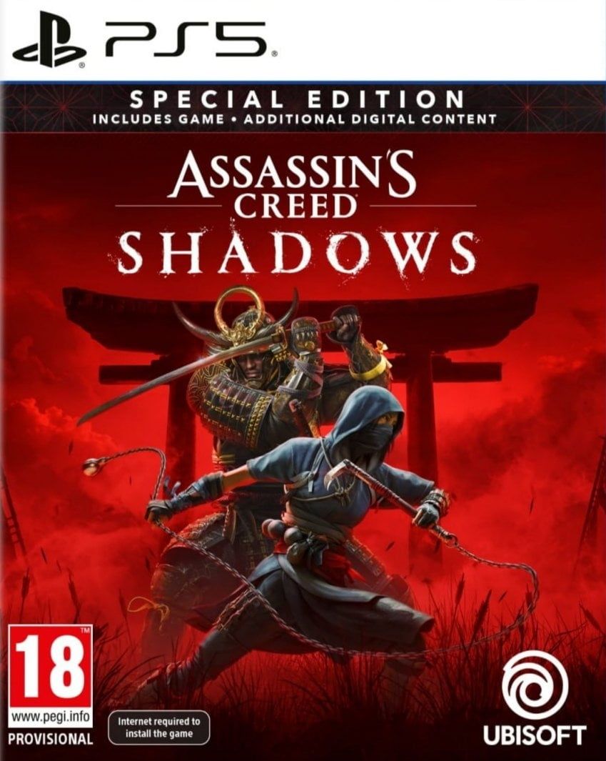 Assassins Creed Shadows, Гра Для Playstation 5, Не Диск!