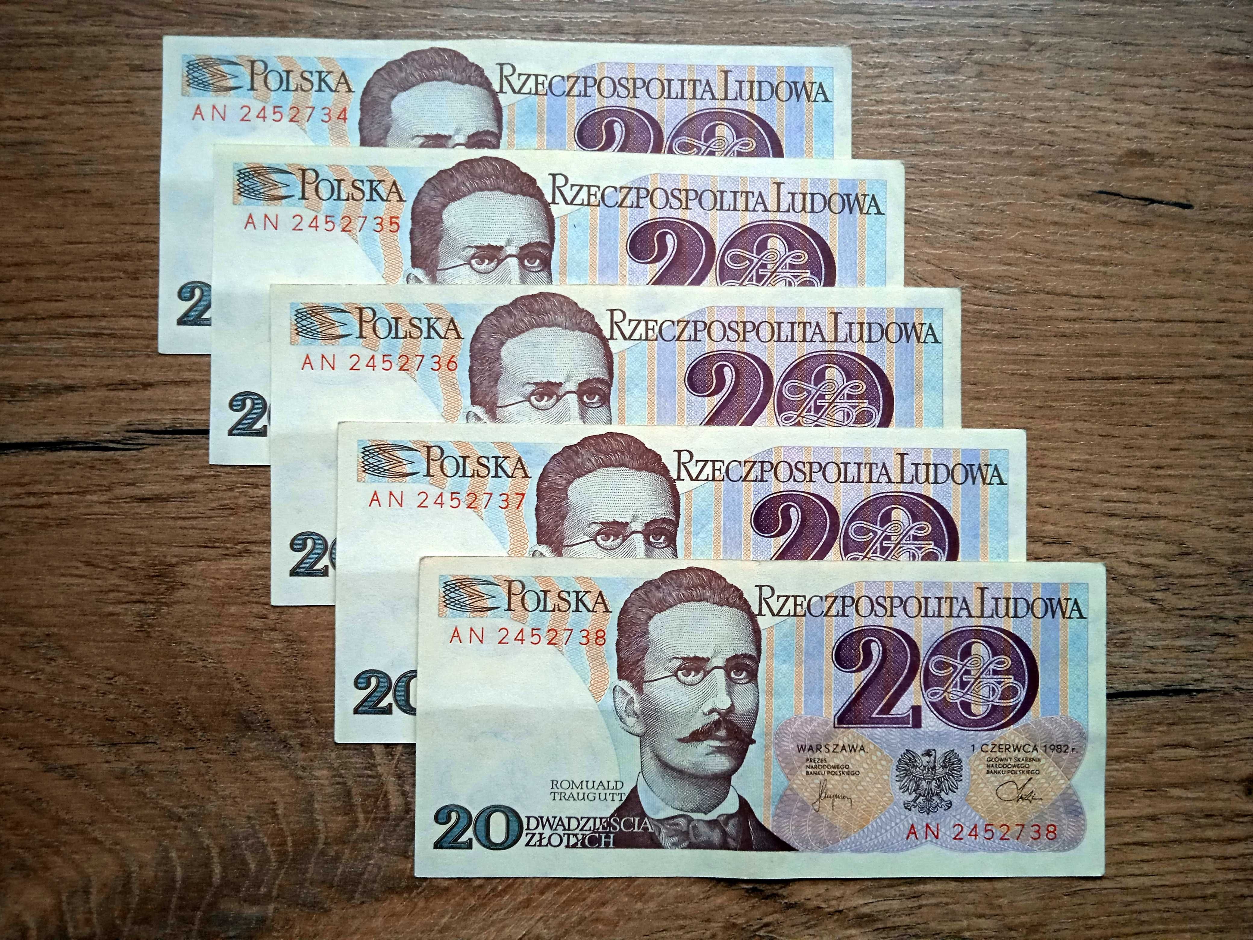 20 zł  1982 - AN -