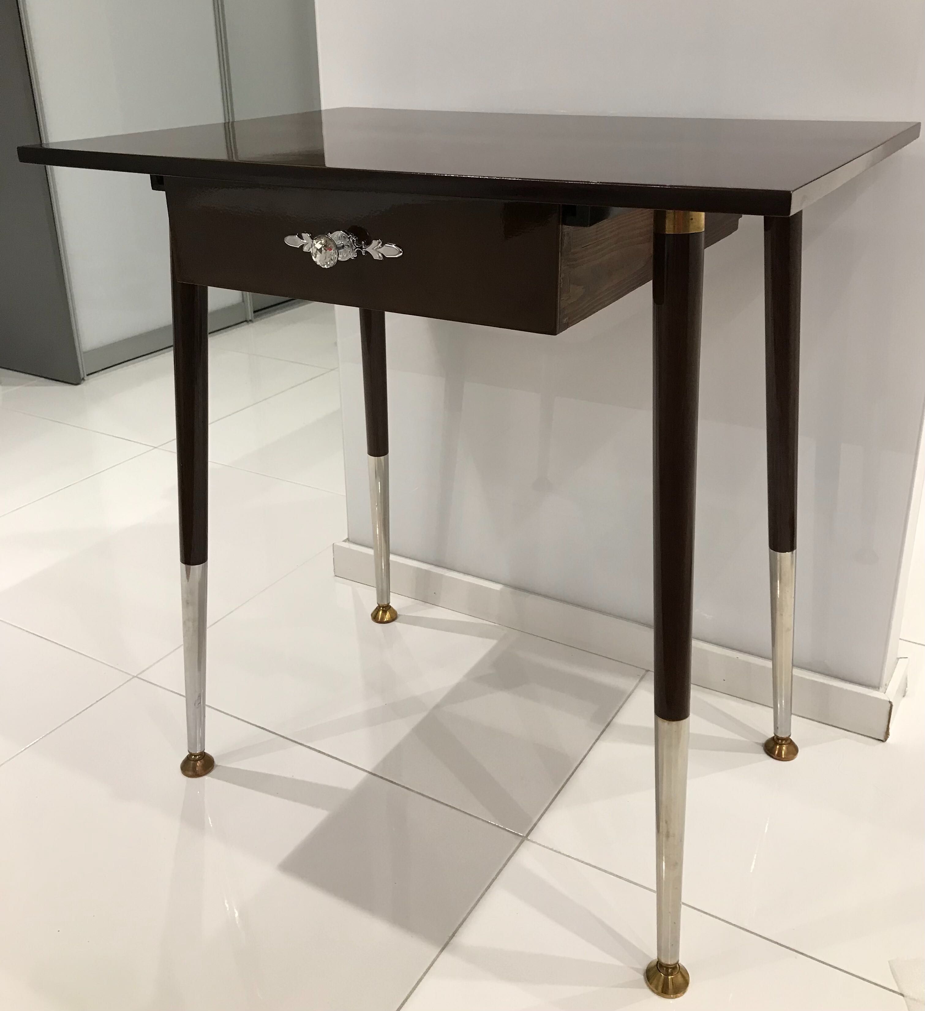 Stolik biurko glamour 100x50 cm z tekstolitu