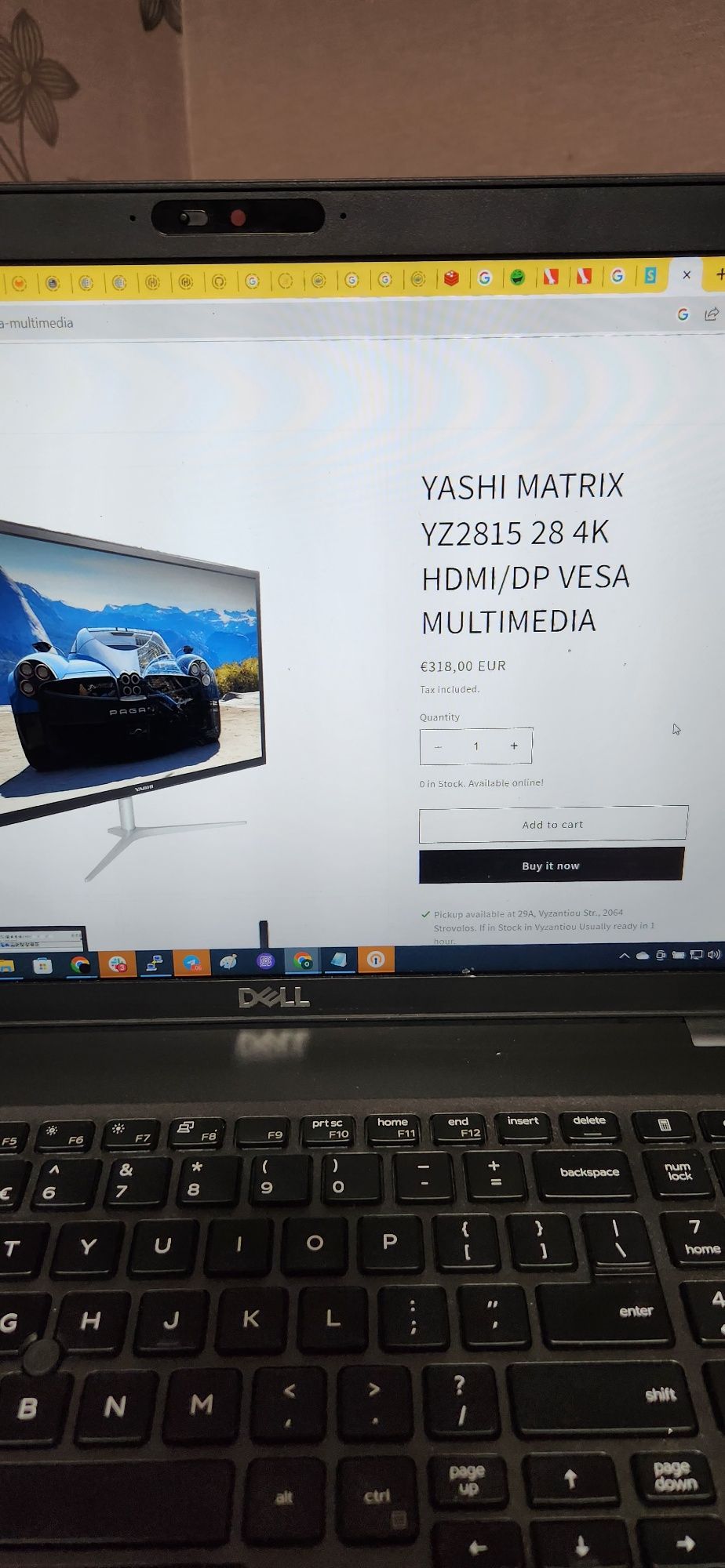 Продам монітор 4k 28 дюймів. Yashi yz2815