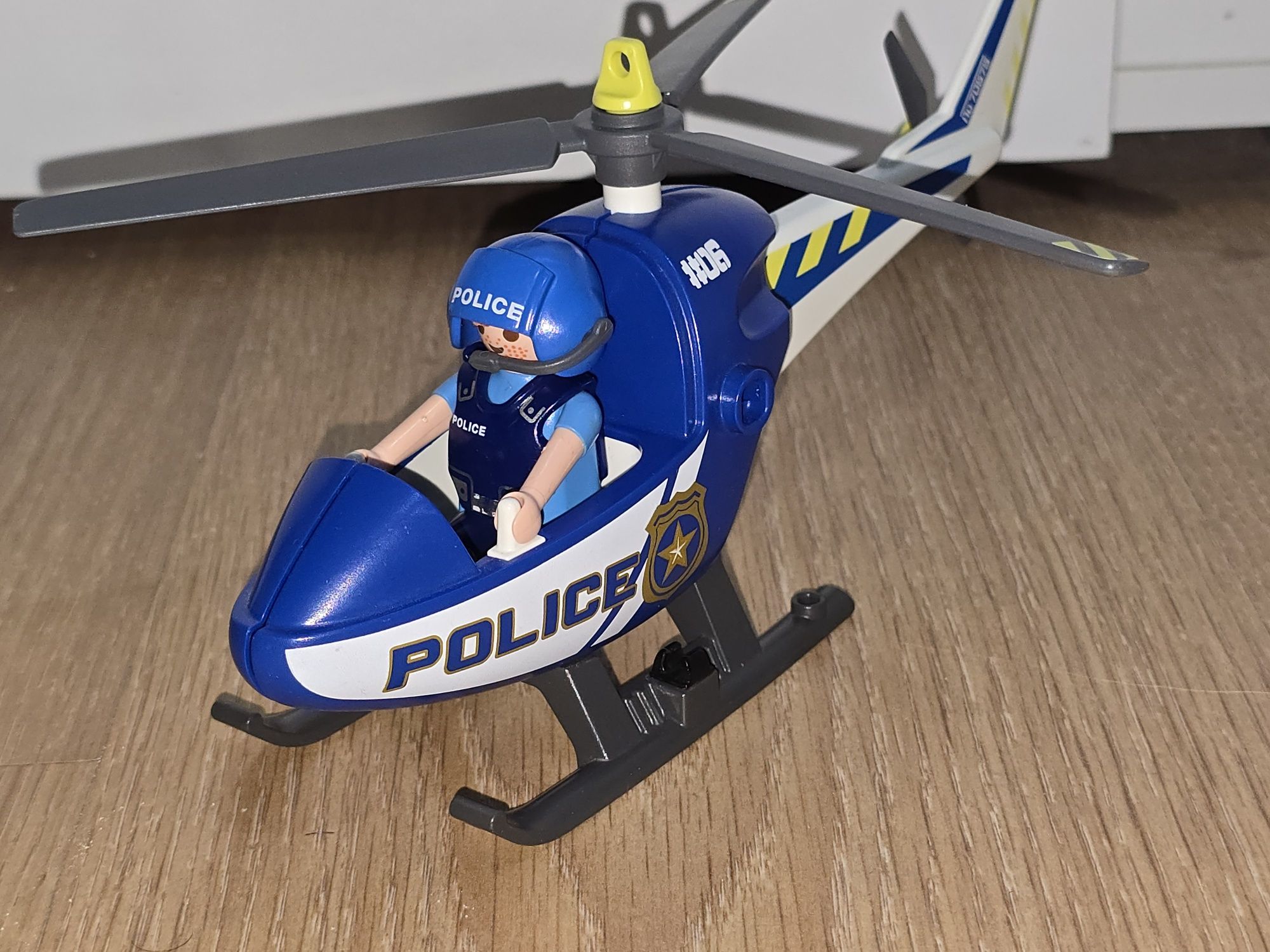 Playmobil helicóptero polícia