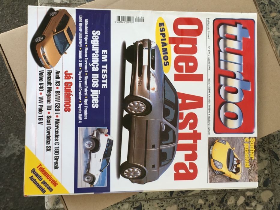 Revistas Turbo e AutoFoco, vários anos