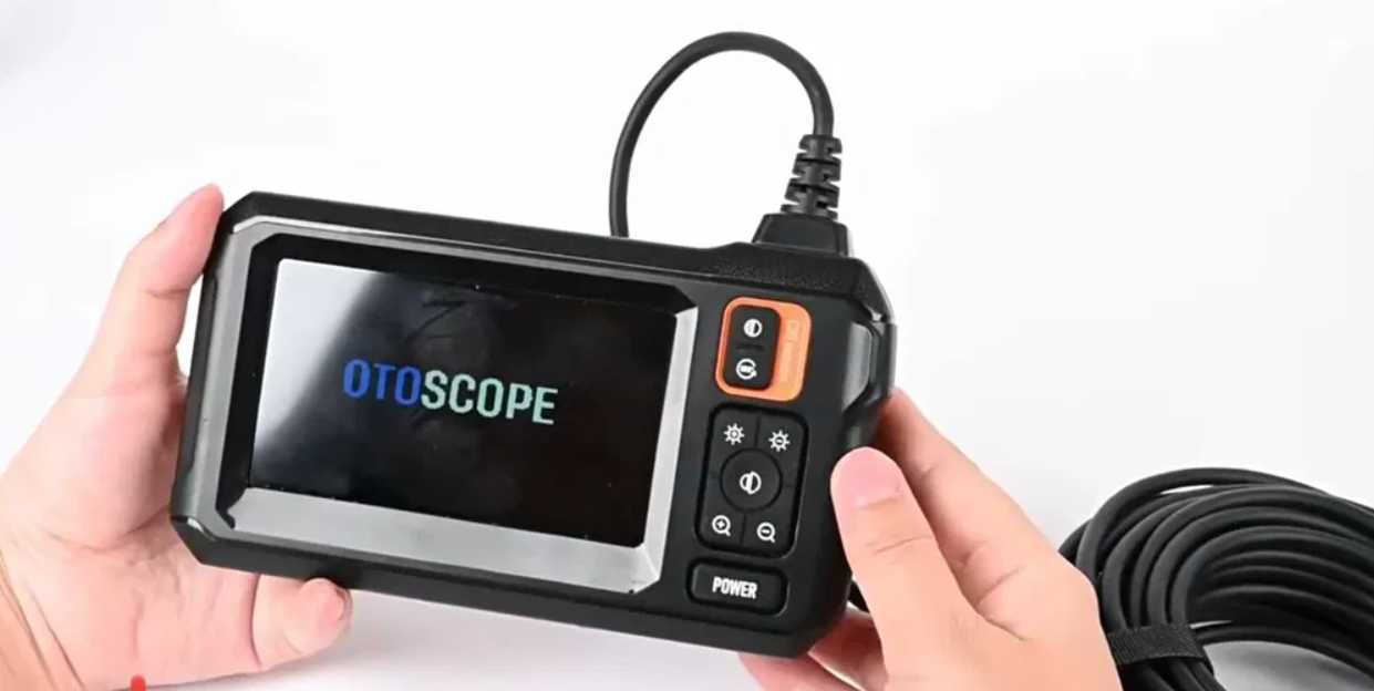 Распродажа! Эндоскоп с экраном 4.3 Inskam C30-M 5метров 8мм Dual cam