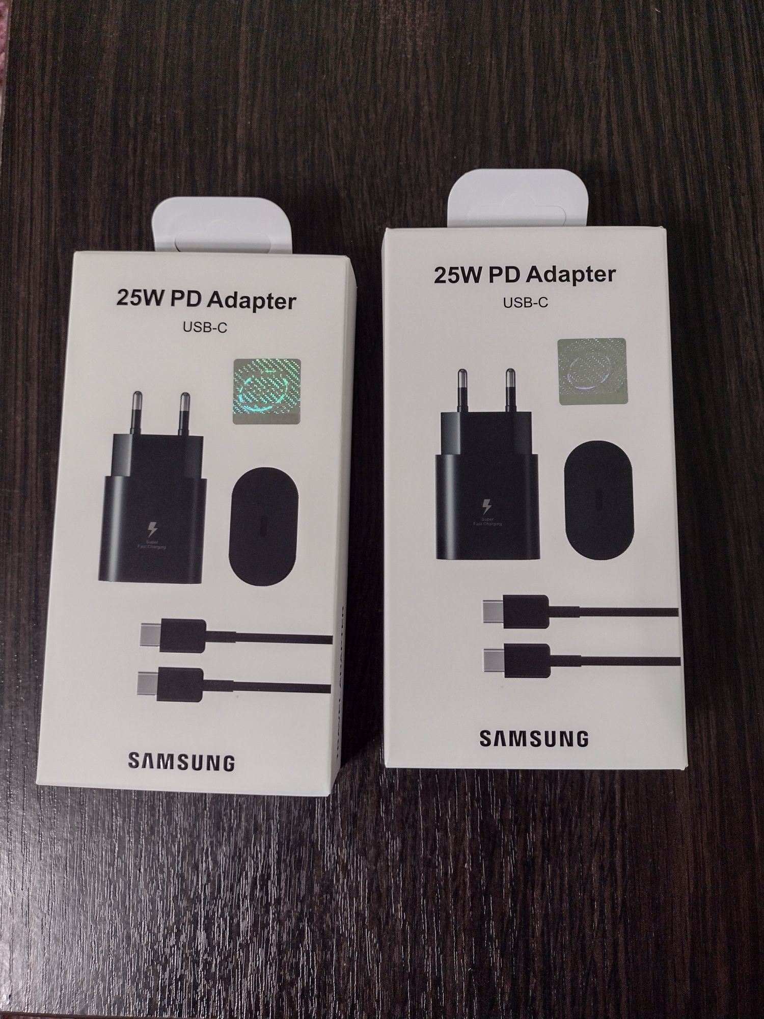 Швидкісна зарядка 25w Samsung  PD Блок +кабель. EP-TA800 Original