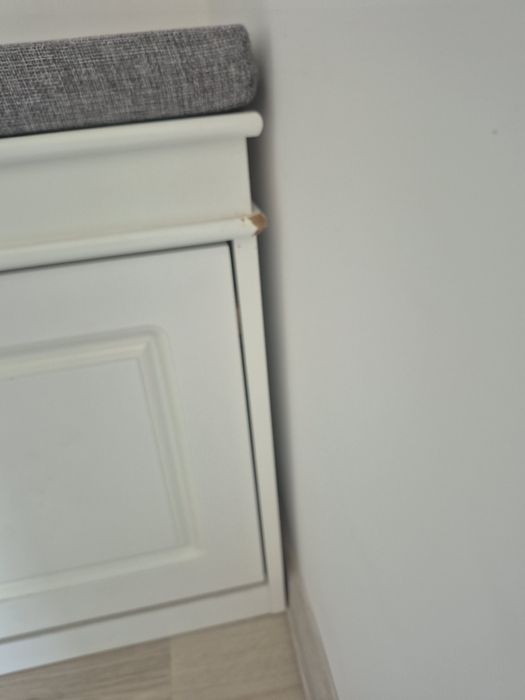 Szafka na buty-biała