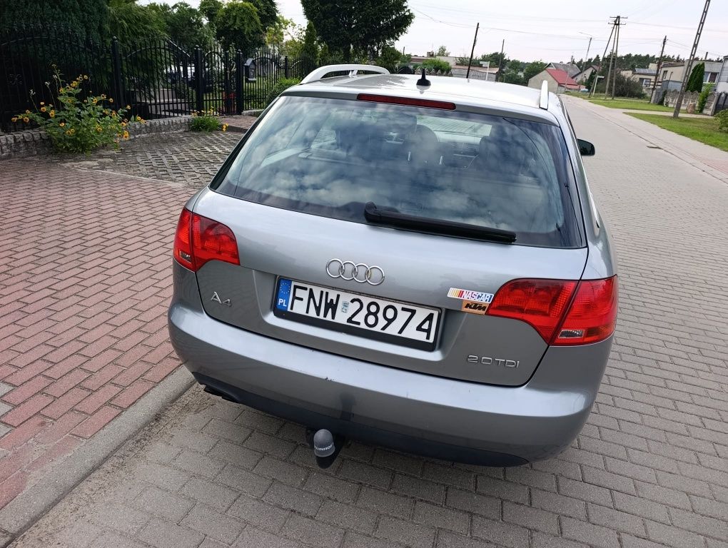 Audi A4 B7 Avanti 2.0Tdi *6 biegów *hak