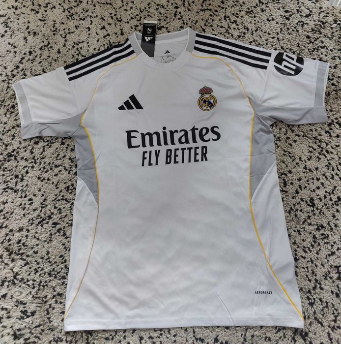 Koszulka domowa Adidas Real Madryt 25/26. Rozmiar L