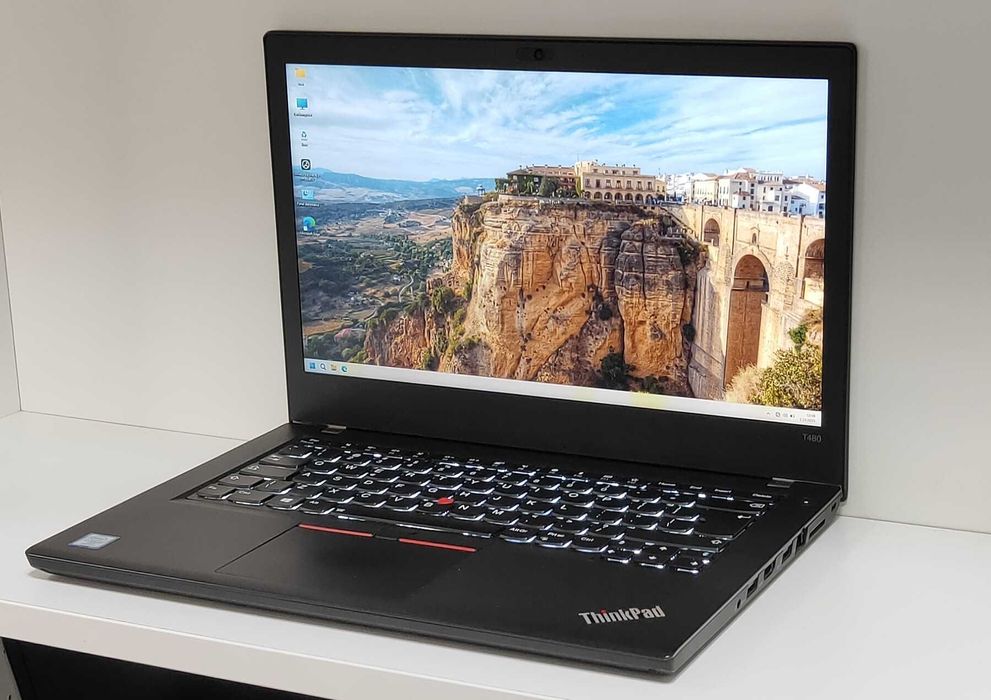 Laptop Lenovo T480 Intel i7-8650u 16GB-D4 SSD-256 14" IPS Win11 lublin