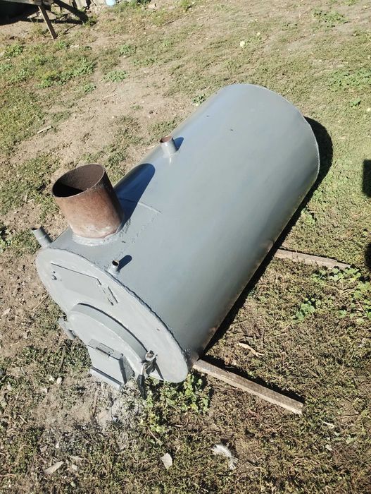 Дровяний котел саморобний