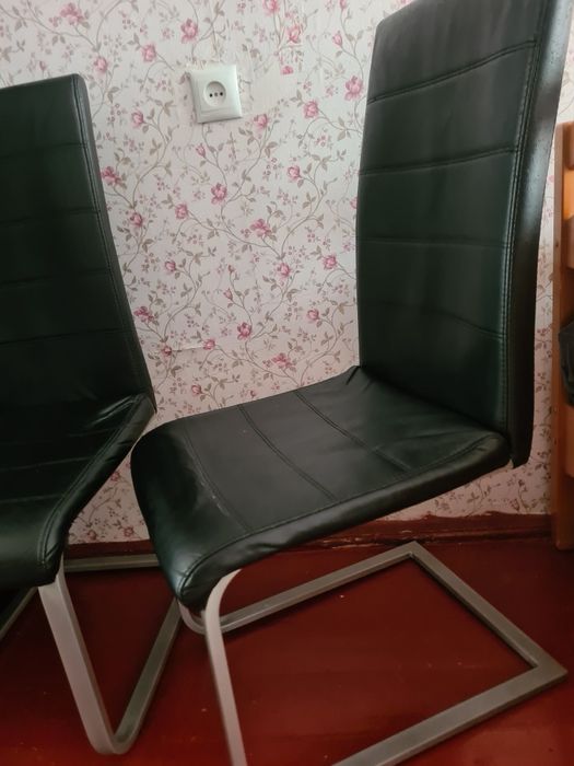 Стілець, крісло у вітальню, офіс екошкіра 2 шт