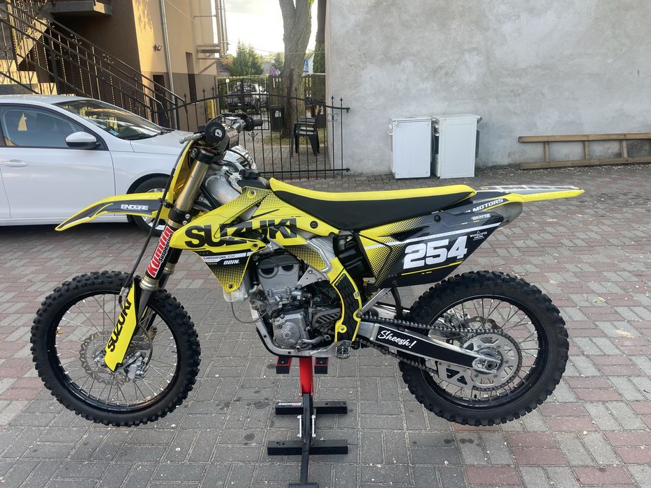 Suzuki Rmz 450 Zadbana wtrysk mapy