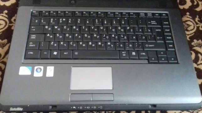 Ноутбук TOSHIBA нерабочий L300 (плата от L350)