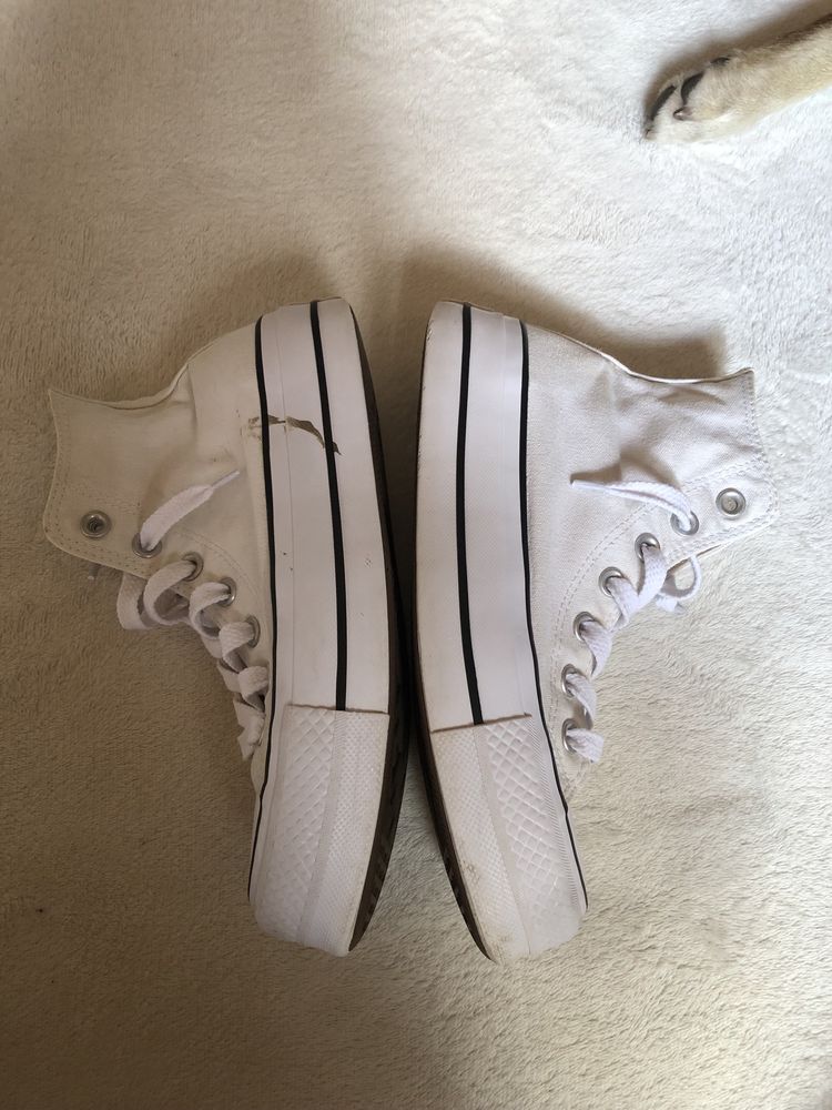 Trampki buty Converse Chuck Taylor All Star Lift High Top White 36