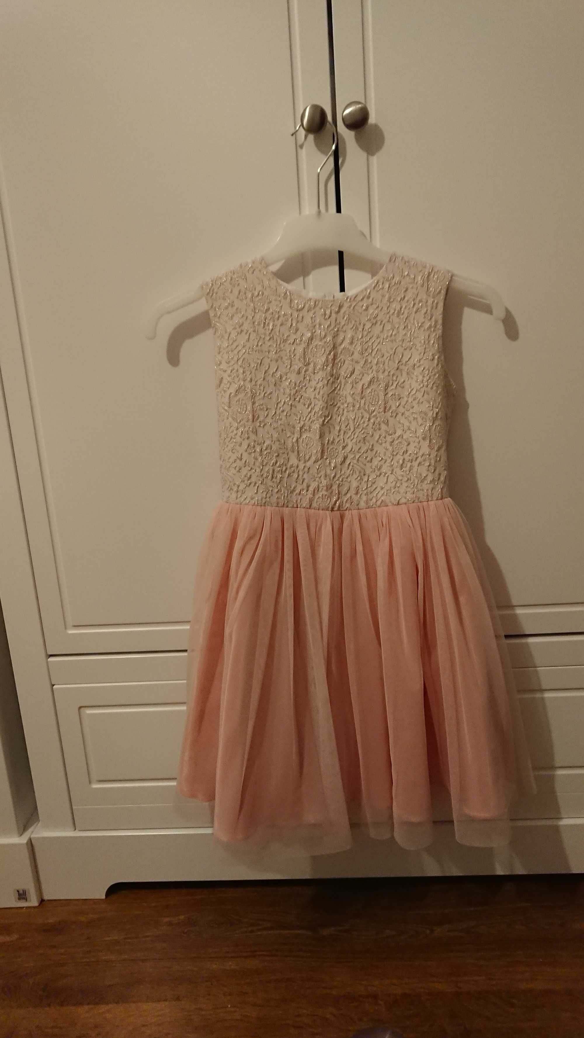 Sukienka wizytowa dla dziewczynki 140 cm
