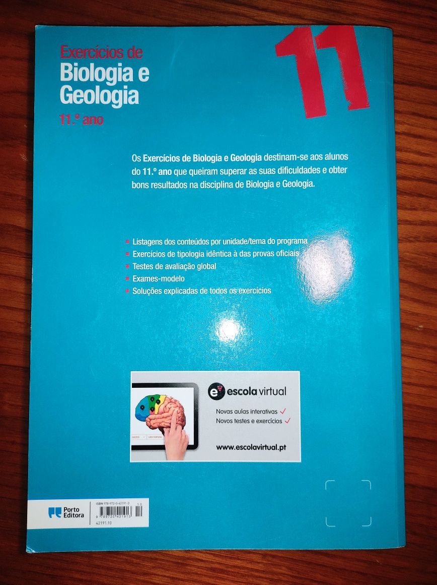 Livro exercícios biologia e geologia 11