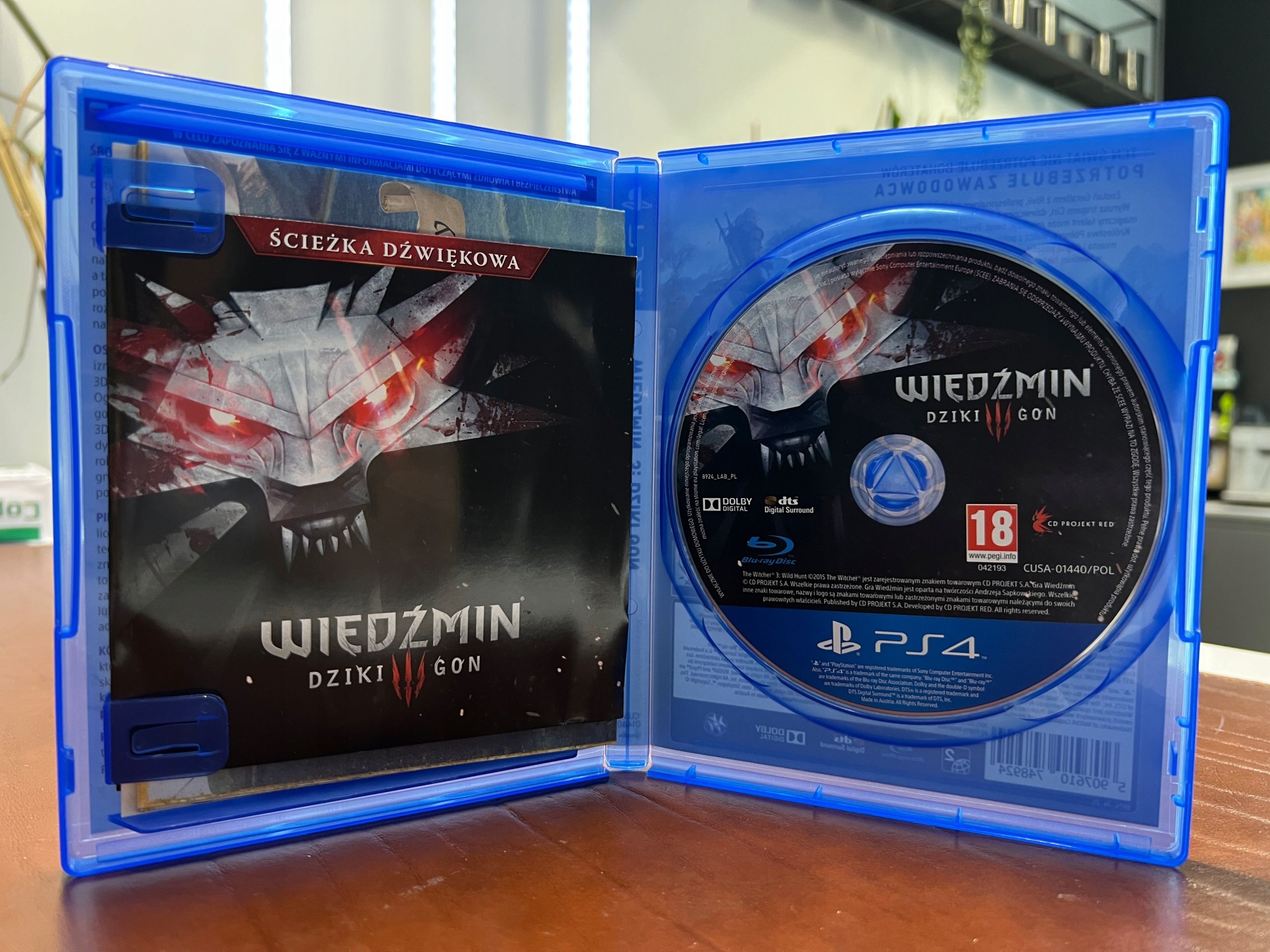 PS4 Wiedźmin 3 Dziki Gon Po Polsku