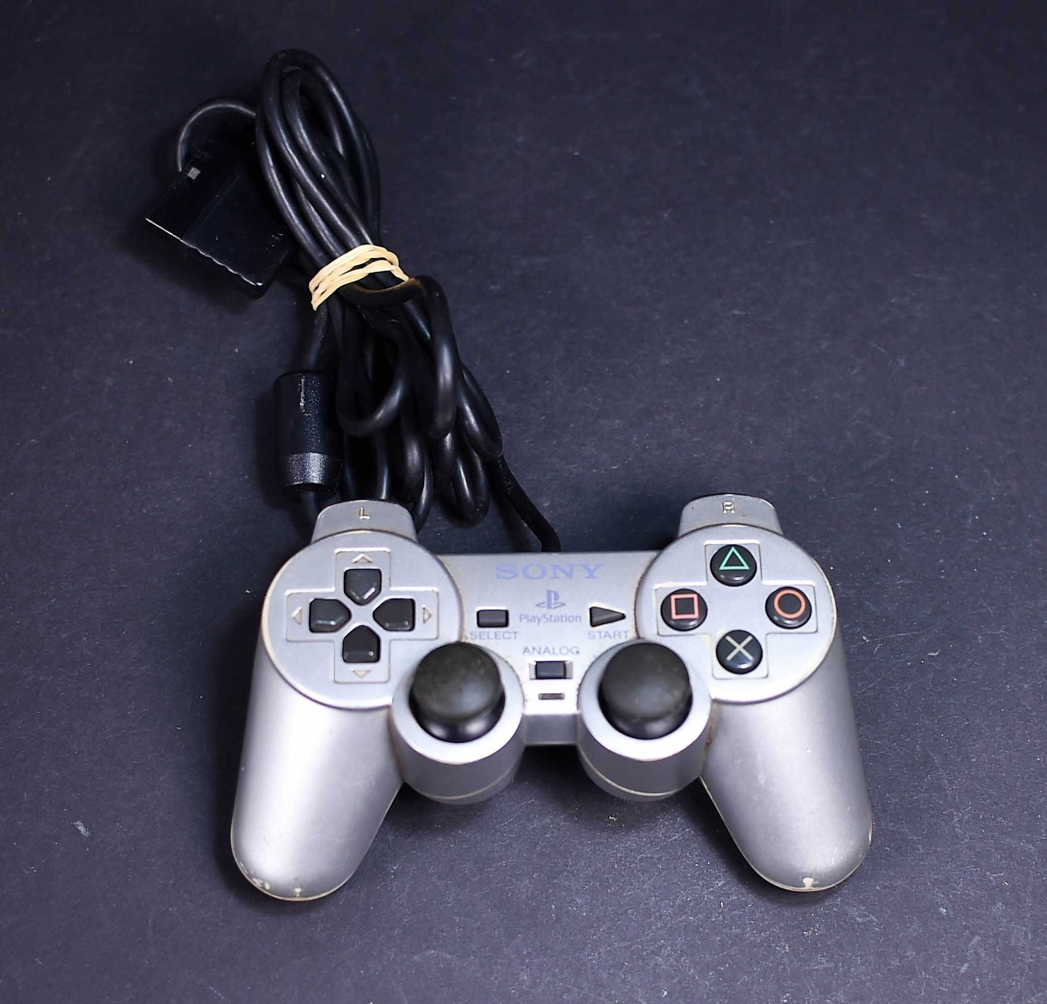 Pad do PS2 SCPH 10010 Srebrny (NR.0007)