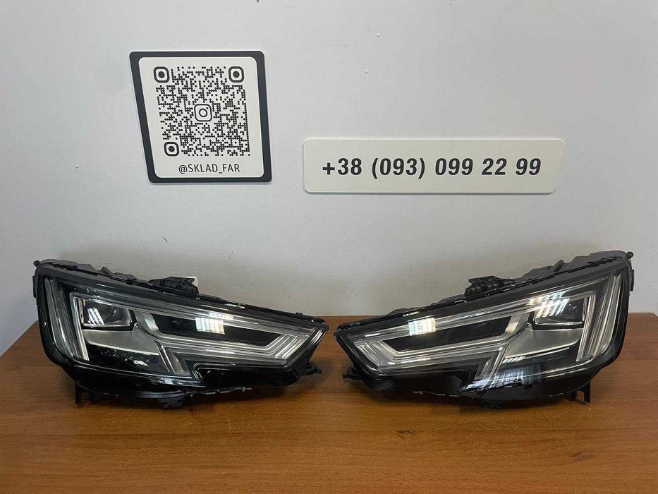 фари фара Audi A4 B9 Dorest Full Led