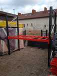 Regał magazynowy paletowy wysokiego  składowania trawers nowy-używany