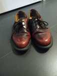 Dr. Martens martensy bordowe ombre 38