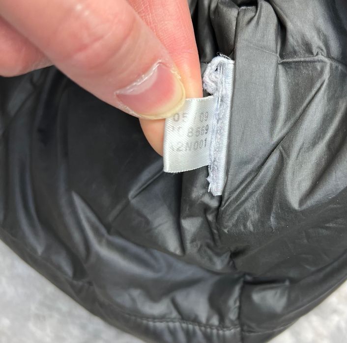 Puchowa Zimowa Kurtka Adidas Avant Garde Vintage Y2K Z Futerkiem swag