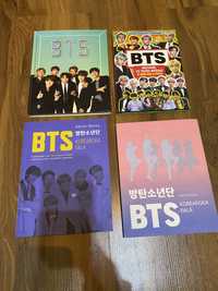 zestaw kolekcjonerski 4 książki BTS kpop
