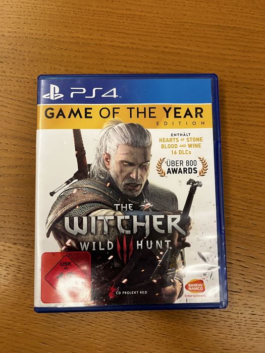 Wiedzmin 3 Dziki Gon PS4 - Edycja gry roku