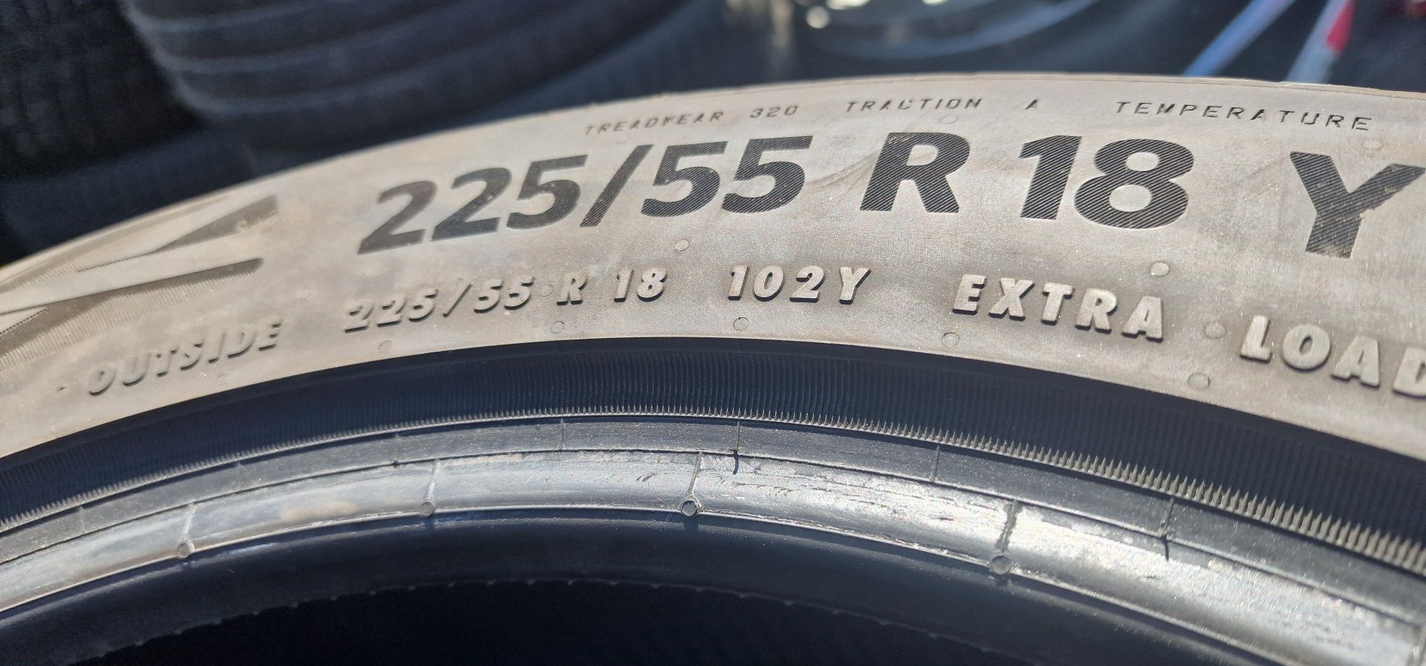 Opony Letnie R18 225/55-6.5mm-Montaż-23rok