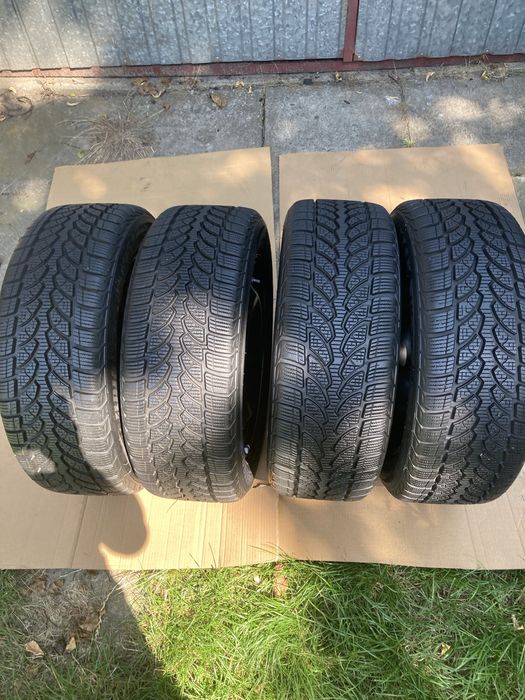 Kola mercedes zimowe jak nowe 205/55/16 z czujnikami i kolpakami