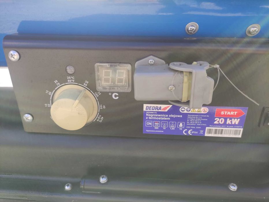 Nagrzewnica z termostatem 20Kw