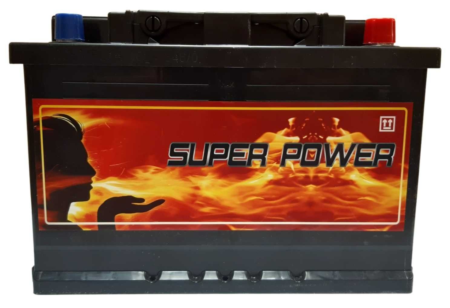 Nowy Akumulator 74Ah Super Power 12V Prawy +