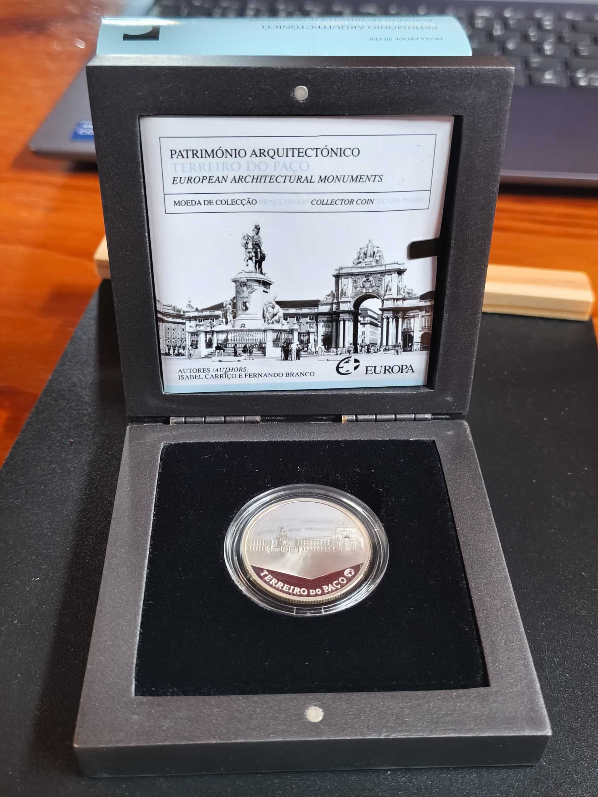 Portugal 2010 - moeda 2.50 € terreiro do paço (Prata Proof)