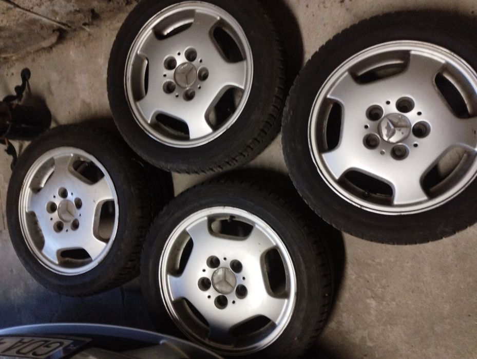4 Alufelgi 5x112 Mercedes a klasa 15 cali