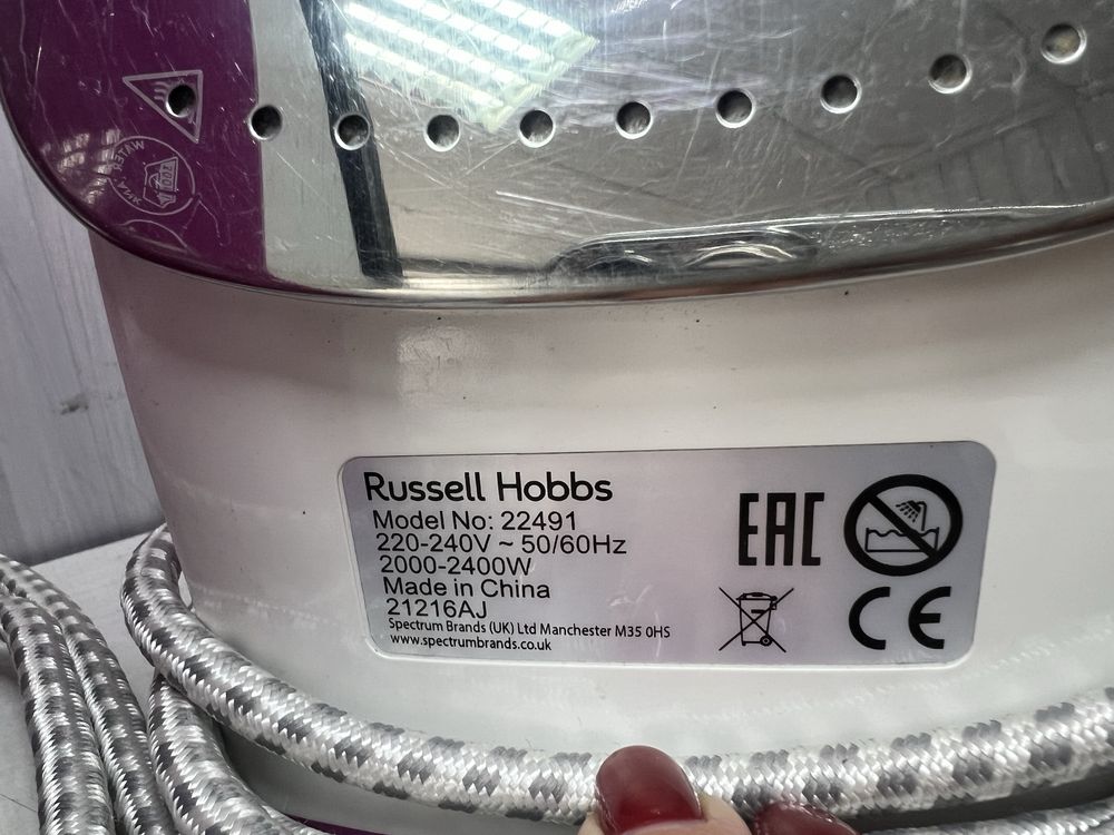 RUSSELL HOBBS Праска утюг вживаний Англія