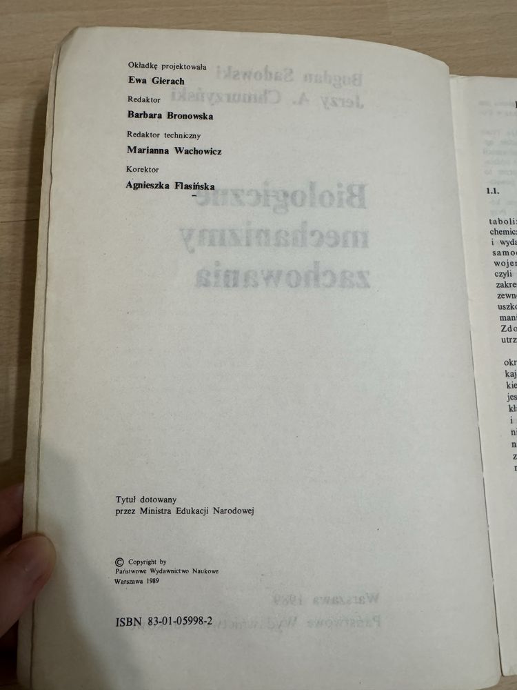 Biologiczne mechanizmy zachowania - Bogdan Sadowski, Jerzy Chmurzyński
