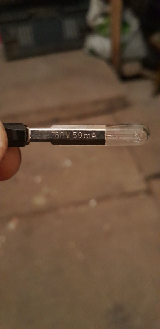 Żarówki telefoniczne polam 60v 50mA   74 szt