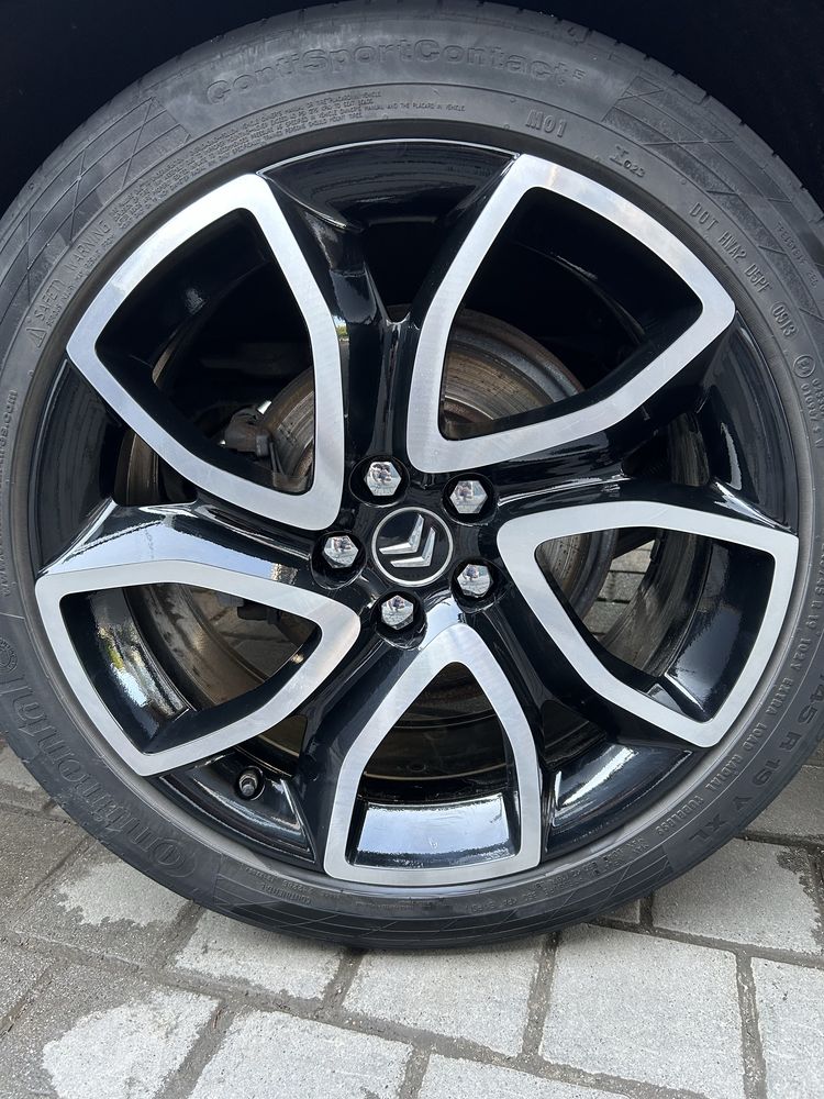 Диски + шини R19 Adriatique 5x108 Citroen C5 Peugeot 508 RCZ Ford