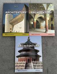Książki pt. ,, Arcydzieła światowej architektury”