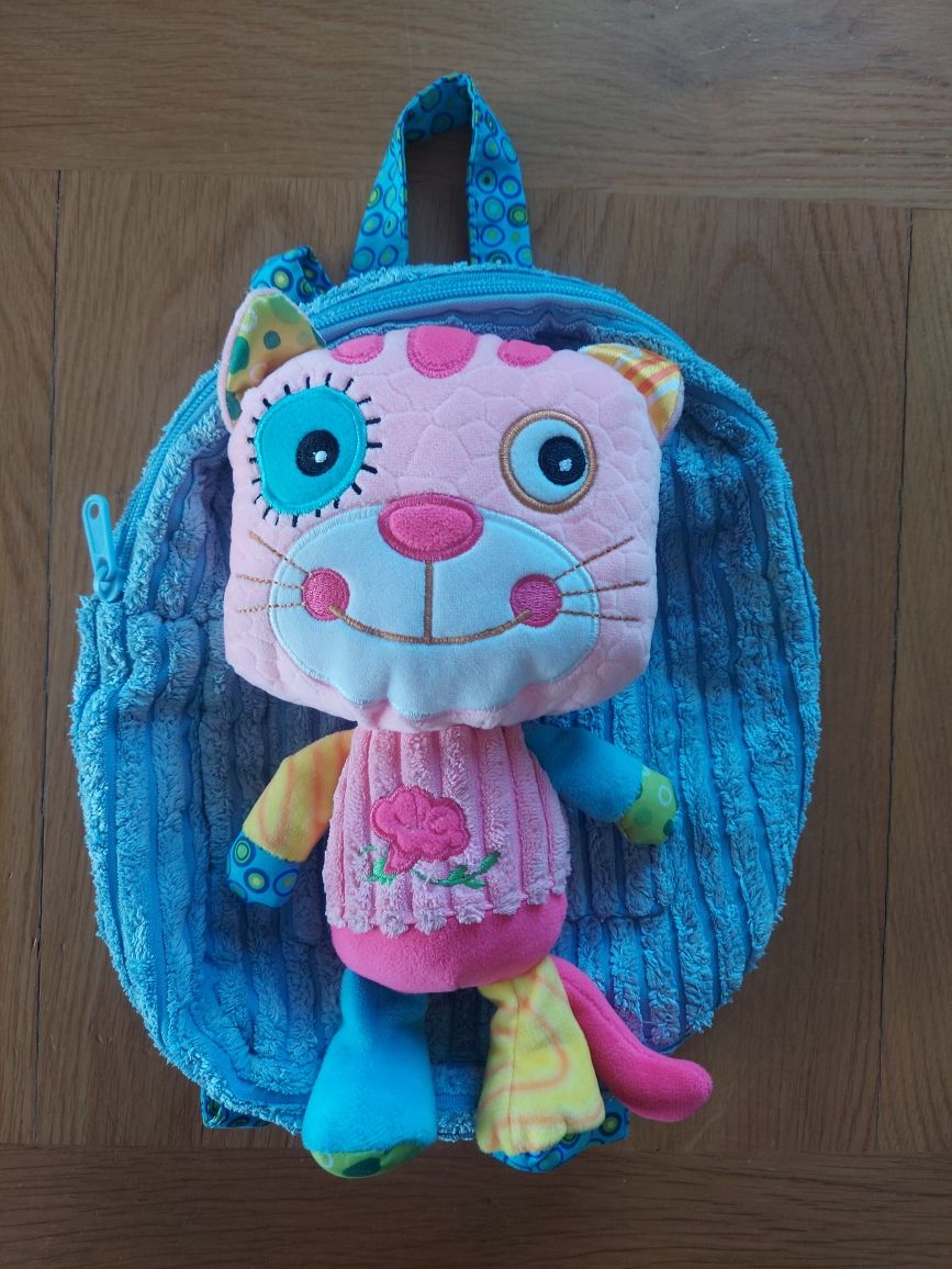 Plecaczek Kotek sztruksowy Discovery Baby