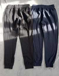 Spodnie dresowe chłopięce 158 czarne i granatowe 2 pary