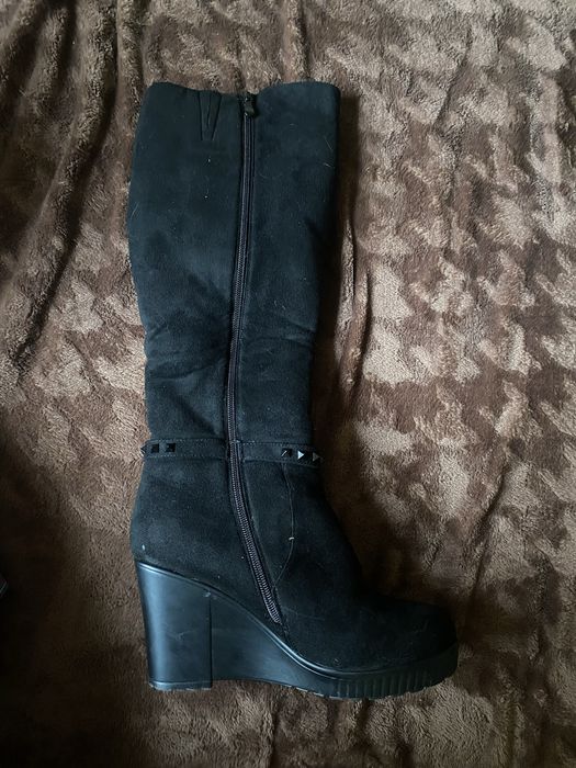 Сапоги б/у в гарному стані