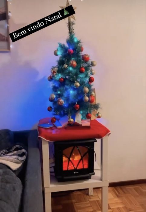 Arvore de natal em perfeito estado