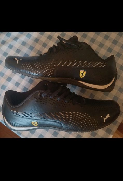 Tênis Puma Ferrari Preto Nº 44 – Pouco Uso